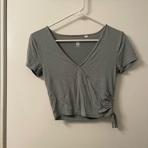 Pacsun Mint Vneck Top